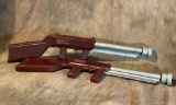 2 1950's Newell Mfg. Co. Airfire Sub Machine Gun Toys