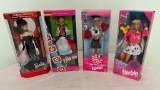 Lot of Four Barbies (new in box)