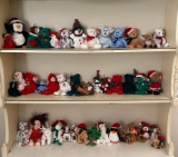 Lot of Thirty Plus Beanie Babies