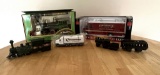Lot of Trains and Trucks