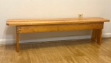 Handmade Pine Bench