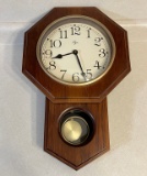 Vintage Elgin Regulator Wall Clock