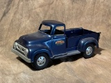 Vintage Tonka Toys Dark Blue Side Step Pressed Steel Ford Pickup Truck