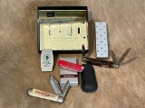 Lot Of 4 Collector & Advertising Knives
