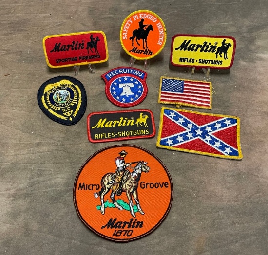 Lot of (8) Vintage Patches