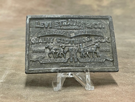 Levis Straus and Co Belt Buckle