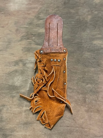 Davy Crocket Leather Sheath