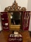Nice Gold Syroco Hanging 2 Door Jewelry Cabinet