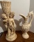 Roman Style Plaster Ewer & Vase