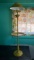 Vintage Metal Tole Pole Lamp