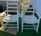 Pair Of White Painted Wooden Rocking Porch Chairs