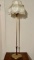 Mid Century Pole Lamp With Shade