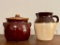 Brown & White Pottery Lot
