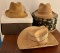 Lot Of Old Hats & Boxes