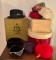 3 Boxes Containing 7 Ladies Sunday Hats