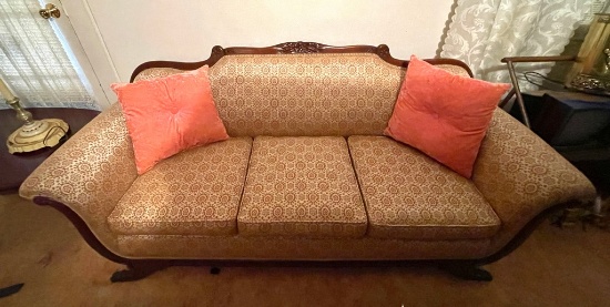 Duncan Phyfe Style Sofa