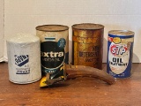 Vintage Oil Can Lot