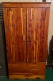 Vintage 2 Door Cedar Wardrobe