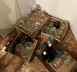 Bottles, Insulators & Jar Lot