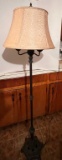 Vintage Iron Pole lamp With Shade