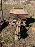 Antique Wooden Seeder