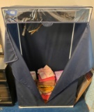 Portable Wardrobe With Linens