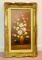 Floral Oil On Canvas In Frame Signed Albert