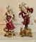 Pair of Teplitz from Austria Well Dressed Couple
