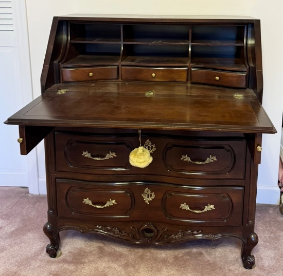 Mahogany Century Furniture Co Slant Front Desk