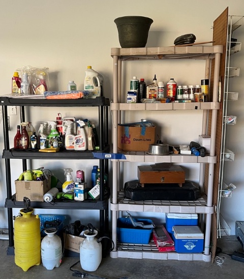 Double Shelf Lot and Contents