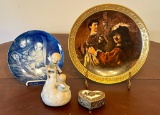 Collectors Plates & Musical Figurine