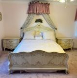 Heritage 4 Piece French Painted Bedroom Suite