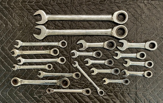Ratcheting Wrench Lot