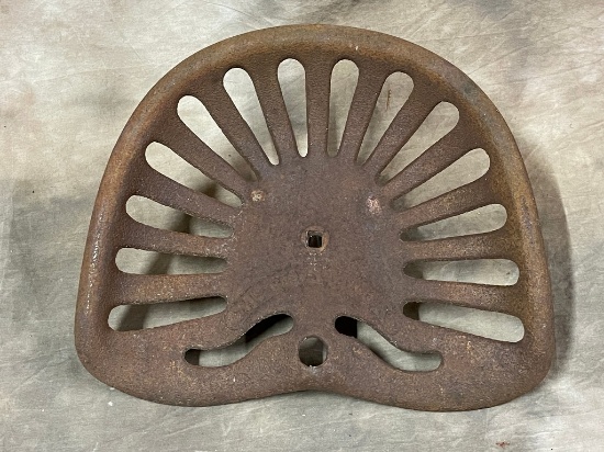 Antique McCormick Tractor Seat