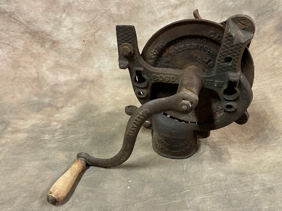 Antique Cast Iron 1903 Black Hawk Corn Sheller