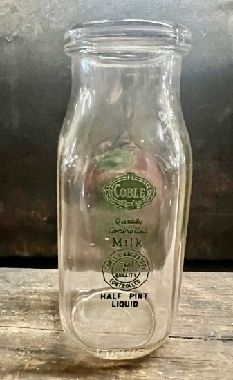 Coble Milk Half-Pint Bottle
