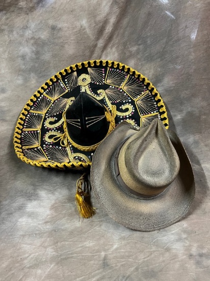 Sombrero and Cowboy Hat