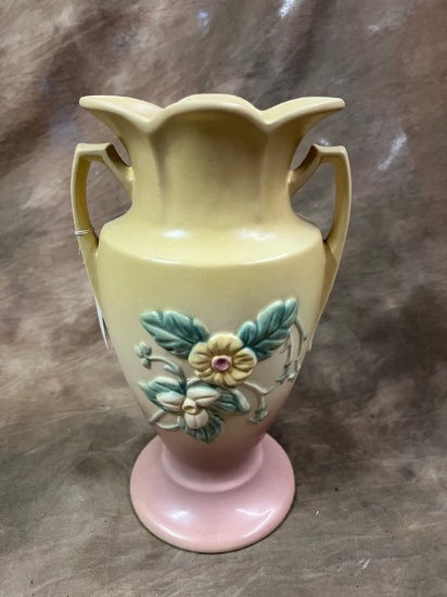 Tall Hull Wild Flower Vase W-18 12.5 Inches