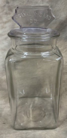 Franklin Caro Conpany Country Store Jar