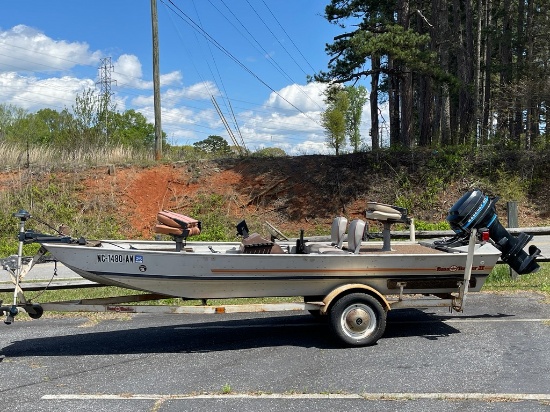 Fishing Boat with Trailer