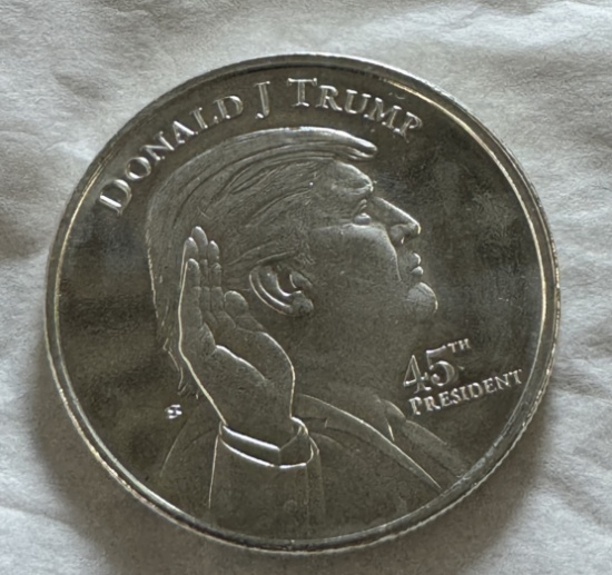 Donald Trump 1oz Silver Coin