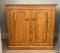 Oak 2 Door Cabinet