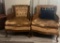 Pair Of French Provincial Wingback Armchairs