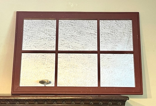 Window Frame with Mirror