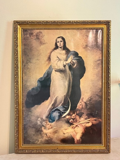 Madonna Print in Custom Frame