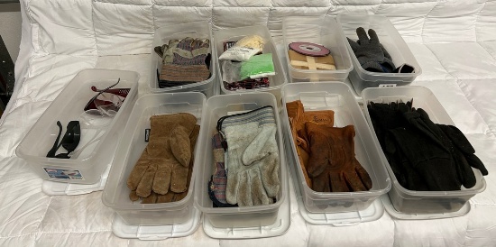 Gloves & Safety Glasses