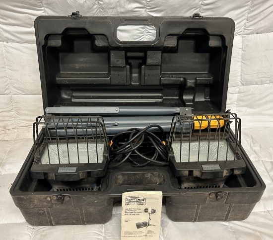 Set Of Shop Lights In Hardshell Case