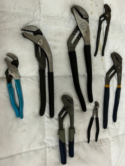 Lot Of Channel Lock Wrenches