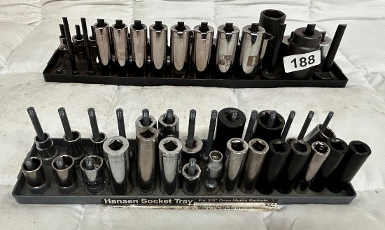 2 Socket Sets On Trays