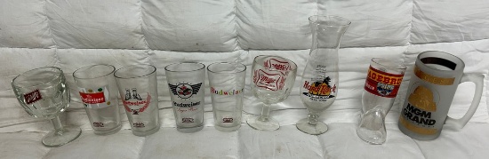 Collection Of Beer Glasses